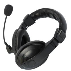 HEADSET nagłowny (mikrofon na pałąku, słuchawki nauszne) wtyk 1-pin Motorola np. T60, T62, T80, T80 Extreme, T82, T82 Extreme, T92 H2O