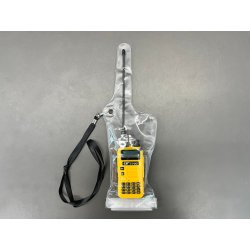 Jetfon FW00 pokrowiec wodoszczelny i pyłoszczelny do krótkofalówek, skanerów, PMR itp. przezroczysty (np. Baofeng, Zastone, Wouxun, Kenwood, Icom, Motorola, Uniden)