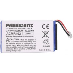 Bateria akumulator do President Randy III / Jerry (oryginał 1800mAh)