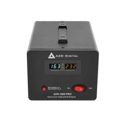 AZO AVR-1000 PRO stabilizator napięcia 1000VA / 1000W, 150÷260V / 230V, precyzja 3%, czysty SINUS - np. do agregatu prądotwórczego