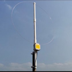K-180WLA antena pętlowa aktywna KF/VHF odbiór 10kHz-180MHz  - np. do SDR, RTL-SDR, odbiornik globalny, skaner odbiornik Uniden, AOR, Icom