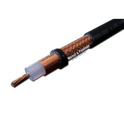Messi Paoloni RG-213 MIL C17 przewód koncentryczny 10,3mm 50 Ohm do anten CB, KF, VHF, UHF, skanerów, SDR itp.