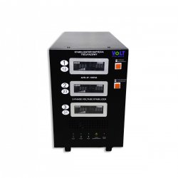 VOLT AVR PRO-3F 10000 3% SERVO trójfazowy automatyczny stabilizator napięcia 400V 10000W (10kW)
